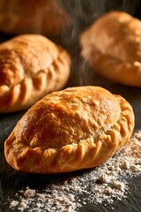 Fototapeta premium Rustic Baked Empanada