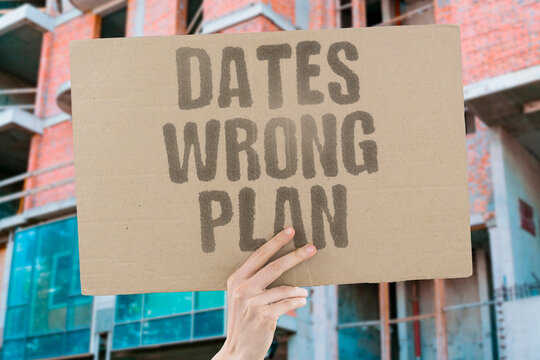 "Dates wrong plan" A financial strategy fails because of calendar issues, not the math. PLANNING. TIMING. SCHEDULE. FAILURE. DATES.