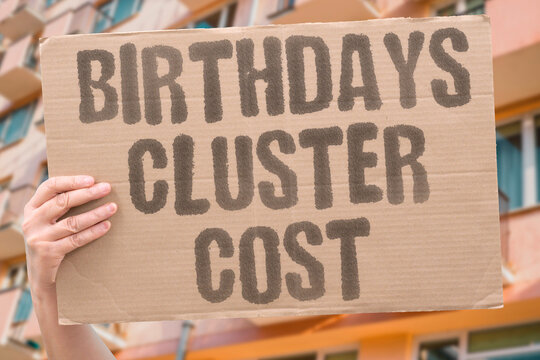 "Birthdays cluster cost" Gift budgets get squeezed when many birthdays fall close together. GIFT. BUDGET. BIRTHDAY. FAMILY. EXPENSE.