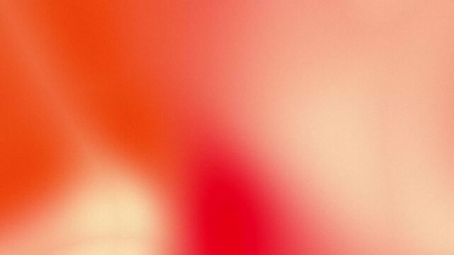 Red cream gradient abstract animation background, Noise texture, Blurred animated background for opener, Flowing blurry wallpaper, gradient mesh transition effect