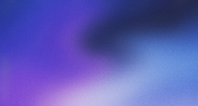 Abstract grainy gradient background with deep violet indigo transitions into bright soft white light ethereal glowing atmosphere artistic smooth texture.