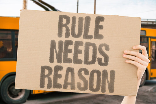 "Rule needs reason" A financial rule is easier to follow when you understand the purpose. FINANCE. RULE. REASON. UNDERSTANDING. DISCIPLINE.