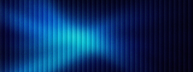 Fototapeta premium Abstract blue vertical lines background, dark navy textured stripes with glowing cyan light, modern geometric pattern for corporate presentations, sleek digital wallpaper with soft gradient.