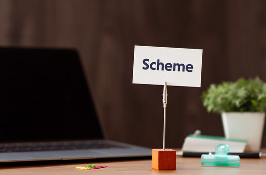 Strategic scheme planning visualized on desk with business tools &mdash; ideal for organizational development and management articles