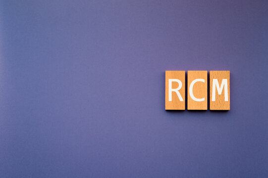 RCM Risk Control Matrix Concept Visualized with Wooden Blocks &mdash; ideal for governance and compliance articles