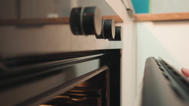 Entire cooking space was meticulously set with accurate temperature control. Complete kitchen environment has been carefully arranged for optimal cooking conditions and precise temperature management