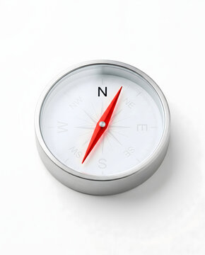 Compass Pointing Forward
