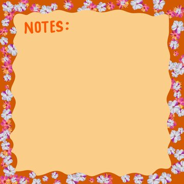 Flowes frame notes