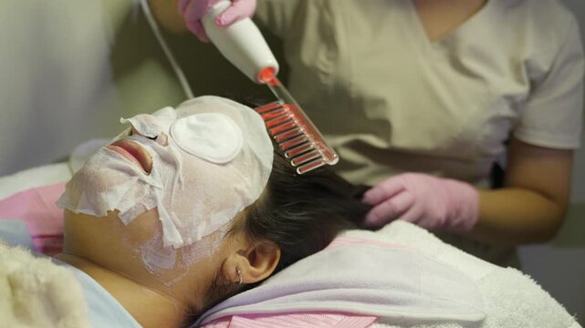 High frequency darsonval therapy for hair growth