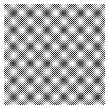 Seamless monochrome pattern featuring a fine diagonal cross hatch grid texture for modern graphic design background projects