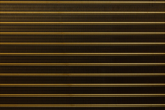 Pattern of cooling radiator grid