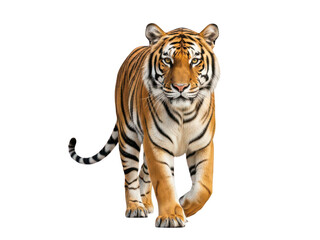 Obraz premium Majestic tiger walking gracefully in its natural habitat