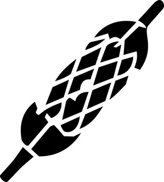 Stent medical implant for International Day for Interventional Cardiology featuring minimalist black vector graphic on white background