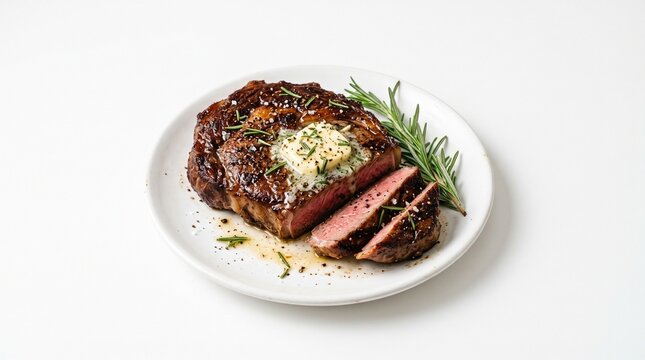 Beef steak rosemary