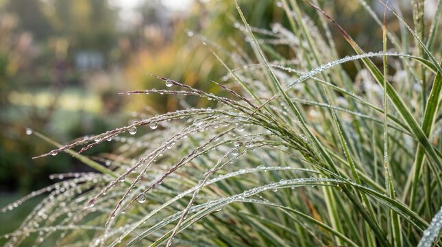 Dew Covered Grass