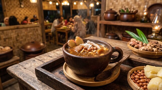 Traditional Indonesian bandrek
