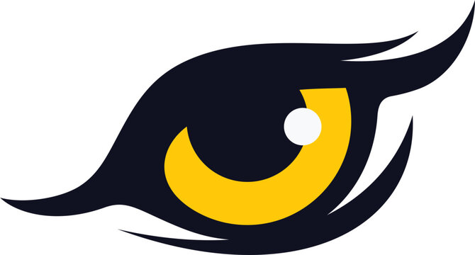 Eagle predator eye falcon bird logo       business
