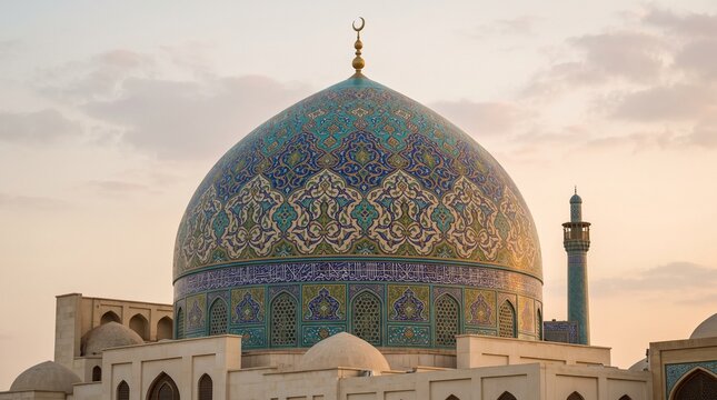 Islamic mosque dome