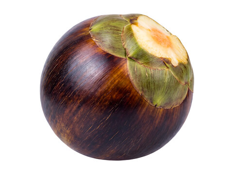 Sugar Palm (Asian Palmyra Palm) Fruit Isolated on Transparent Background