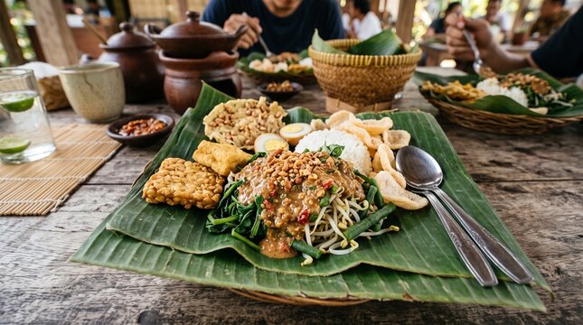traditional indonesian pecel