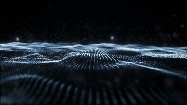 Underwater jellyfish swarm in deep ocean currents