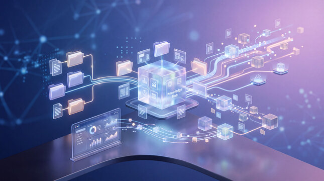 3D Digital Knowledge Management and Information System Concept