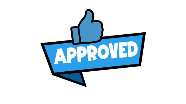 A 4K video featuring a thumbs up logo with the word "Approved" underneath it.