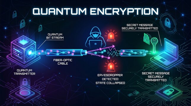 Quantum encryption technology