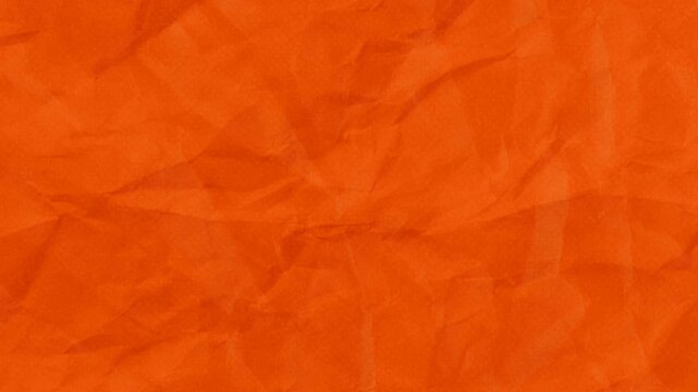 orange crumpled paper