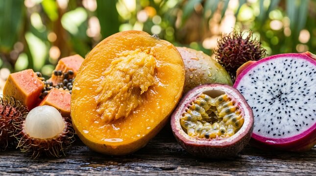 Tropical fruit mix