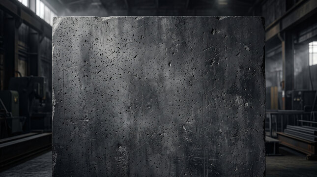 Dark charcoal concrete texture background. Rough stone wall surface with industrial aesthetic.