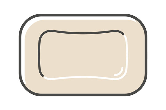 Bar of Soap Vector Illustration