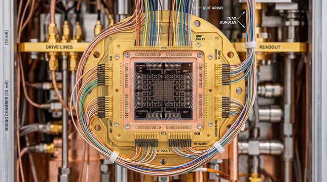 Quantum processor chip