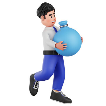 Money Savings 3D Illustration
