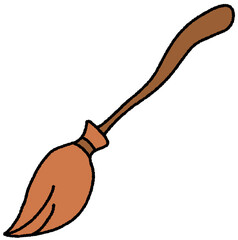 Fototapeta premium Broomstick