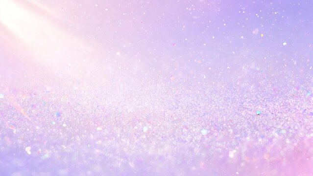 Delicate Pastel Pink Lavender Glitter Texture with Soft Sparkles and Dreamy Abstract Background