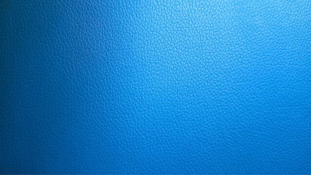 Blue textured leather surface with fine natural grain pattern and soft gradient lighting