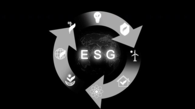 PNG Alpha.esg circular arrows around globe with sustainability