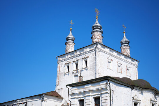 All Saints Church with Refectory at Goritsky Monastery, Pereslavl-Zalessky, Russia