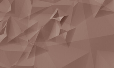 Obraz premium A high resolution close up of a brown crumpled paper texture with deep shadows and organic folds