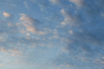 Obraz premium Soft Clouds in a Blue Sky