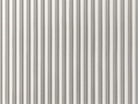 Industrial corrugated metal siding panel surface texture pattern with corrugated industrial background vertical