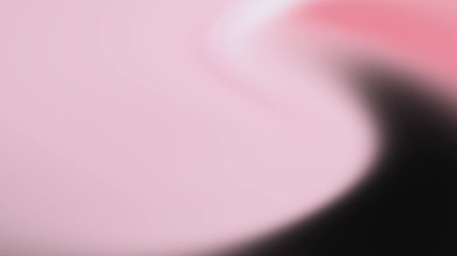 Soft swirling pink and black abstract gradient background with smooth, gentle light and fluid motion evoking calm and elegance