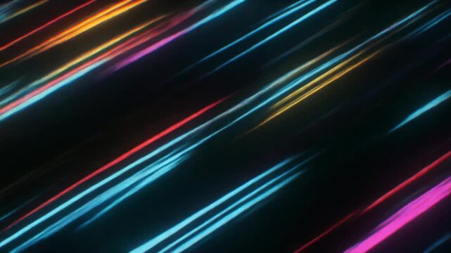 疾走感あふれるアニメ風スピードラインの背景