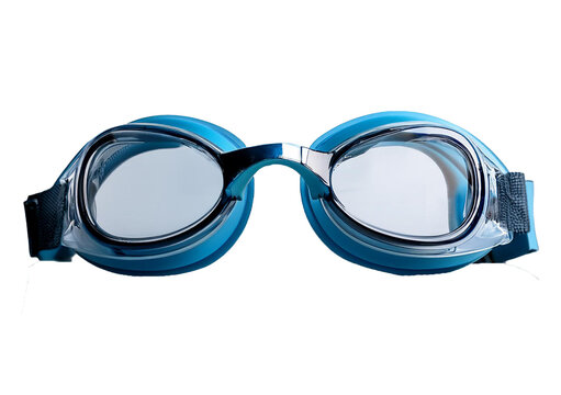 Swimming glasses isolated on transparent or white background