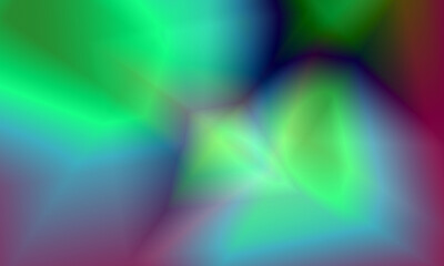 Obraz premium Vibrant abstract background with swirling green, blue, and purple hues.