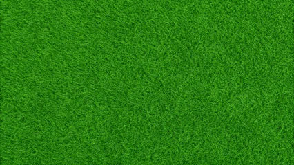 Fototapete Grün Green grass seamless texture background viewed from above, featuring a natural turf surface ideal for garden lawns, football pitches, sports fields, landscaping and outdoor design  © Rama
