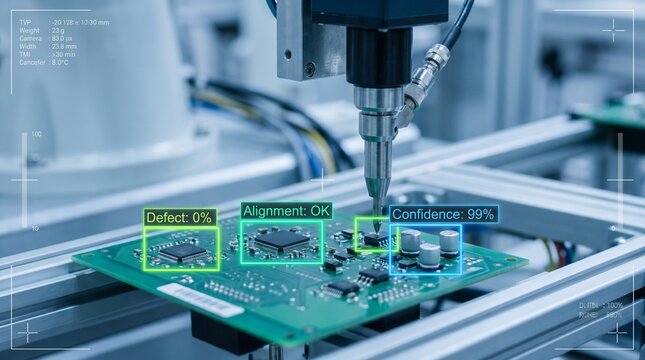 AI vision system and quality control