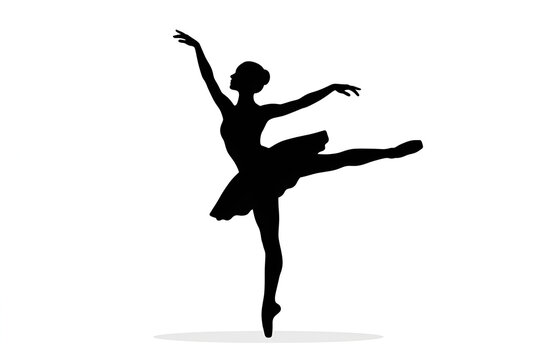 ballet dancer silhouette