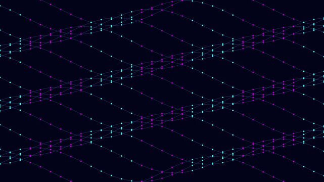 Digital abstract background with binary data pattern